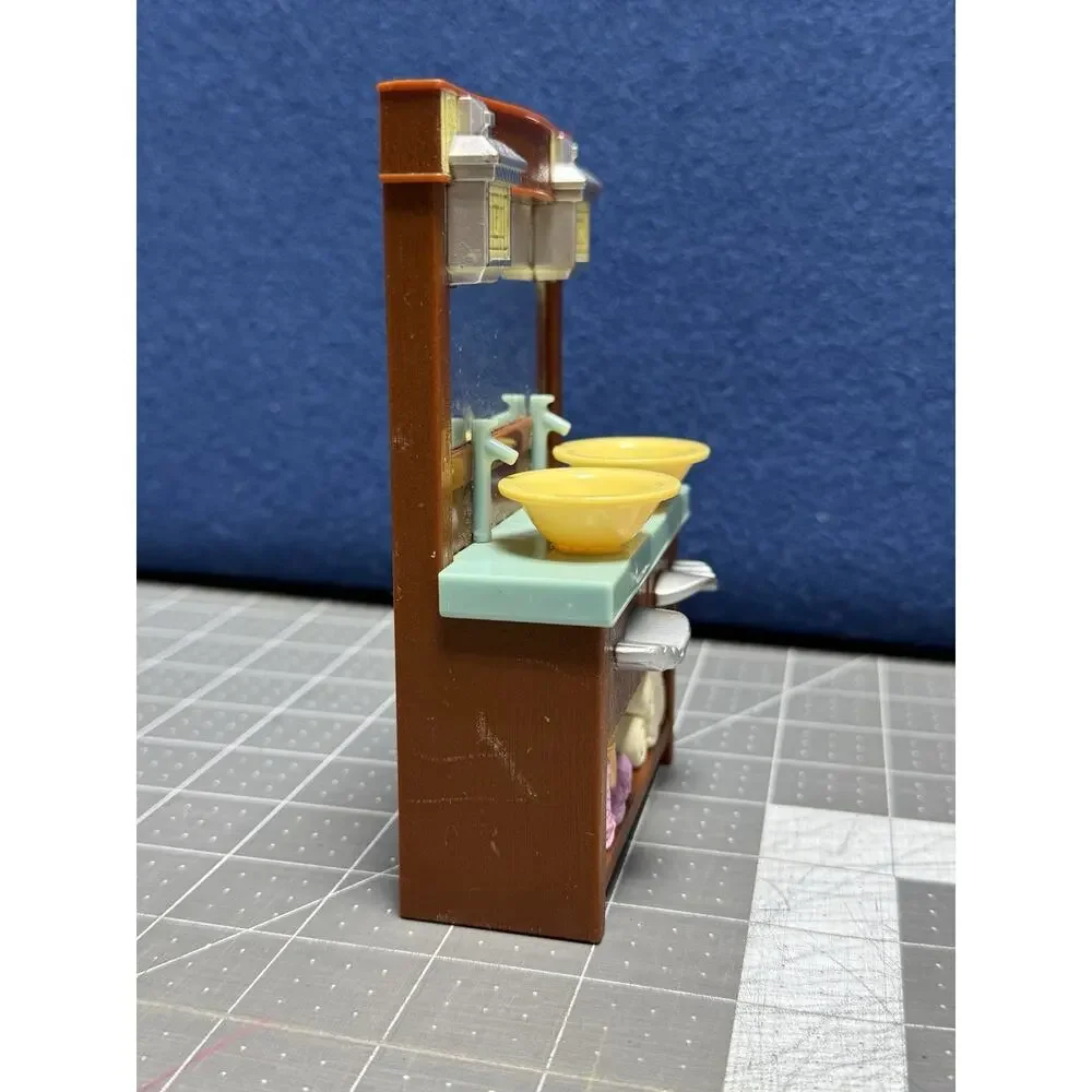 Mattel Fisher Price Loving Family Bathroom Sink Vanity Doll House Furniture 2008